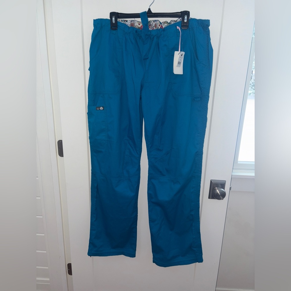 NWT Koi Lindsey cargo scrub pants women's sz XL Tall 701T-78